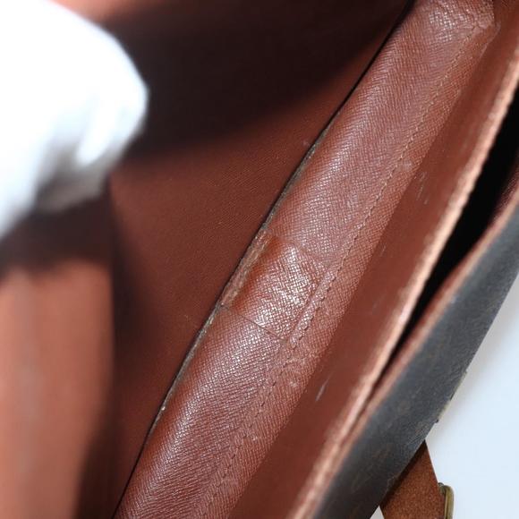 LOUIS VUITTON Monogram Cartouchiere GM Shoulder Bag M51252 LV Auth BA5644 - Picture 11 of 16